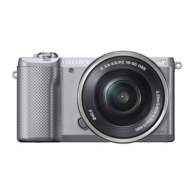 [Excellent+5] Sony Alpha a5000 ILCE-5000 Mirrorless Camera w/ Lens Silver Japan