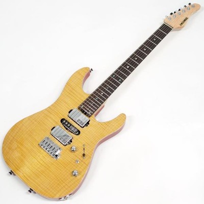 SCHECTER EX-5B-24-CTM-VTR Happy Yellow HR made in japan limited edition 