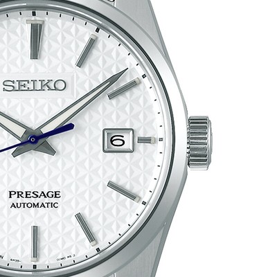 Pre-owned Seiko Presage Prestige Sarx075 White Mechanical Automatic Men's Watch In Box