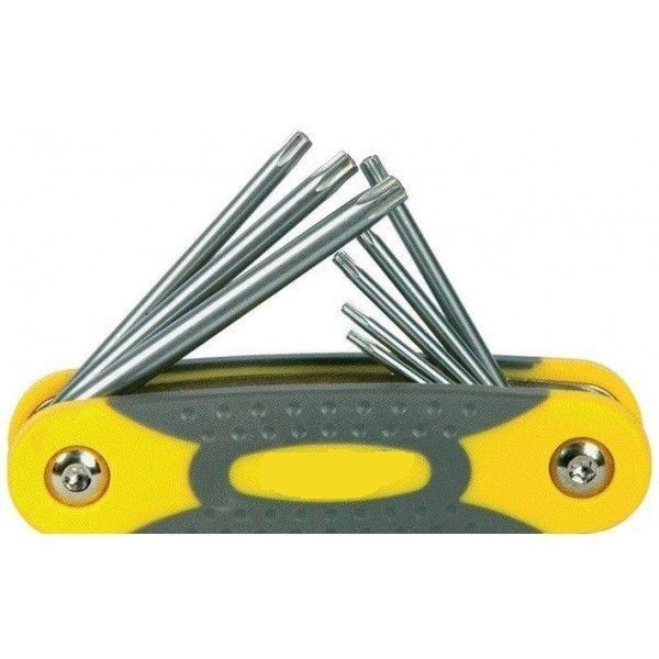 Set 8 Chiavi Torx Tascabile Chiavini Astuccio Pieghevole dfh