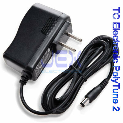 9V Mains AC-DC Power Adapter for TC Electronic PolyTune 2 or 3 Mini Guitar Tuner