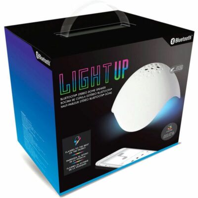COBY Light Up Dome Bluetooth Stereo Speaker