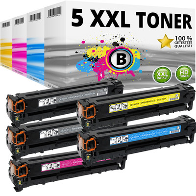 5 XXL TONER für HP LaserJet Pro 200 Color M251n M251nw M276n M276nw 131X 131A