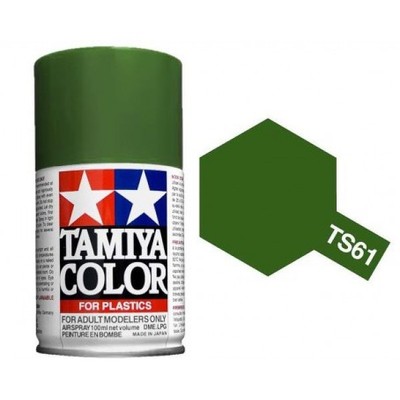 Tamiya TS-61 NATO GREEN Spray Paint Can 3.35 oz. 100ml 85061