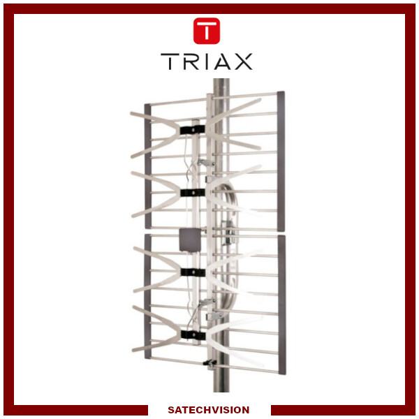Antenne Panneau Terrestre Uhf Triax Digi Grid Lte 700 Mhz Gain 13 Dbi