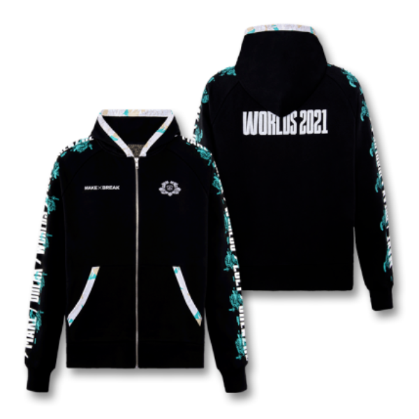 League of Legends LOL Worlds 2021 Make Break Zip Up Hoodie - Expeditedship