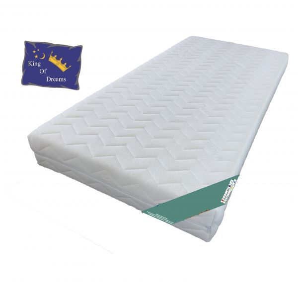 Matelas  Soutien Ferme - DÃ©Houssable - Housse Lavable Ã  30Â° - Mousse Poli Lattex