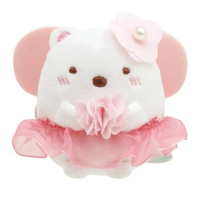 Sumikko Gurashi Zasso Yosei's flower garden Tulip tenori Plush doll Shirokuma