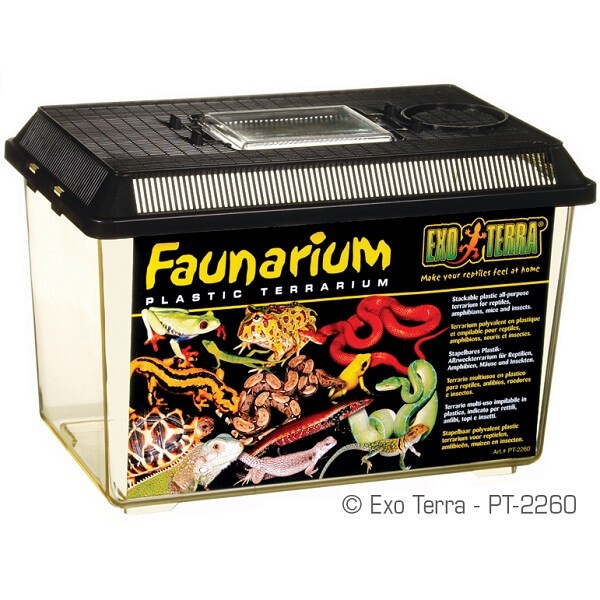 Exo Terra Faunarium Plastic Terrarium Reptile Snake Spider Insect