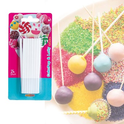 Lolly Sticks, Stiele für Cake Pops und Lutscher, Kunststoff, wiederverwendbar