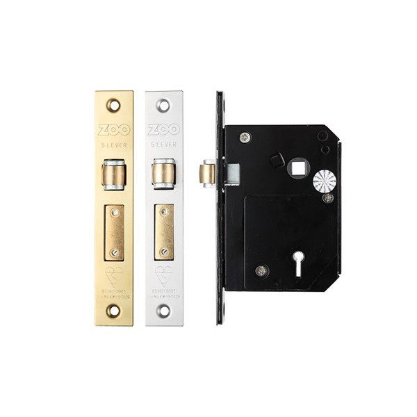 Zoo Mortice 5 Lever Chubb Replacement Sashlock or Deadlock Keyed Alike