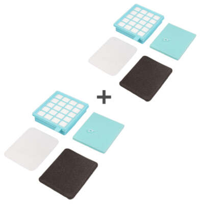 Kit for Vacuum Cleaner Philips PowerPro Active Compatible with Filter FC8058/01