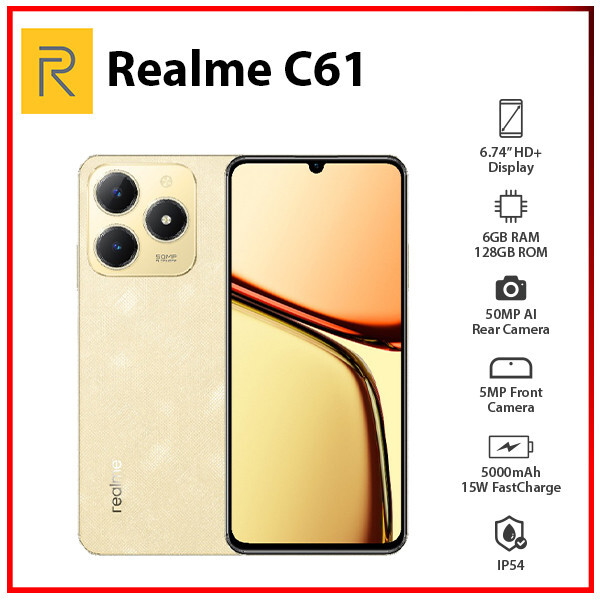 新品　Realme C65 6Gb+128Gb ゴールド NFC対応 Amazon.com: realme C65 Dual-SIM 128GB ROM + 6GB RAM (GSM