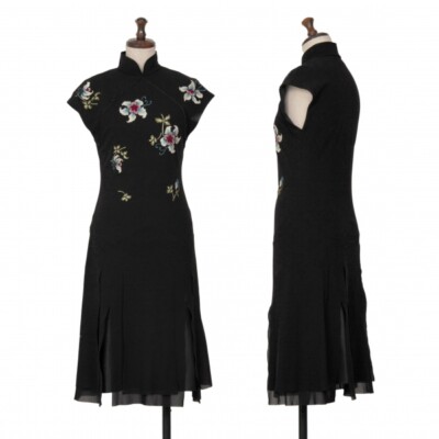 トップス VIVIENNE TAM Embroidered Cheongsam Top $_1.JPG?set_id=880000500F