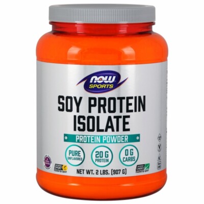 Soy Protein Isolate  Unflavored, 2 lbs By Now Foods