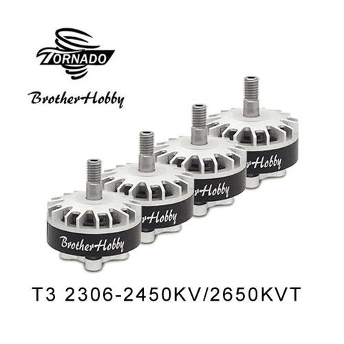 4PCS BrotherHobby Tornado T3 2306-2450KV/2650KVT