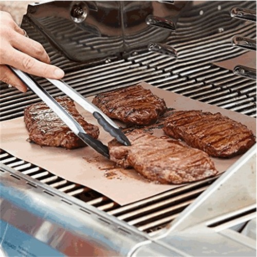 Barbecue Copper Chef Grill and Bake Mats Camping Hiking ...