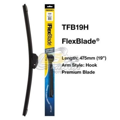 TRIDON WIPER FLEXBLADE PASSENGER FOR MINI One 01010106  19inch