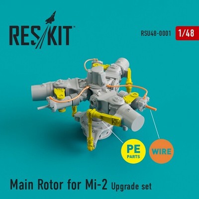 Reskit RSU48-0001 Main Rotor Mi-2 Upgrade Set 1/48