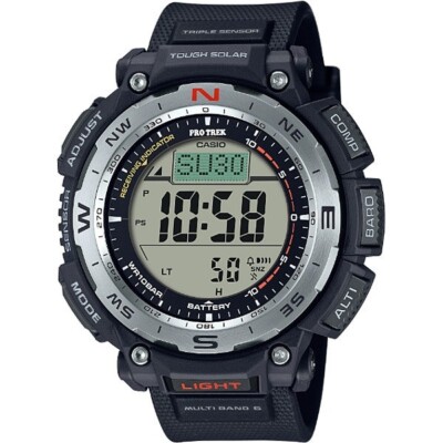 CASIO PRO TREK PRW-3400-1JF Climber Line Atomic Radio Digital Solar Men F/s New