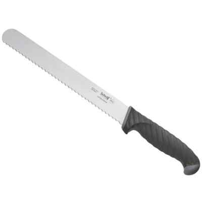 Schraf 10'' Serrated Slicing Knife with TPRgrip Handle