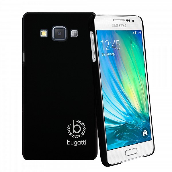 BUGATTI CLIPONCOVER CUSTODIA CASE per SAMSUNG SM A500 GALAXY A5 NERA