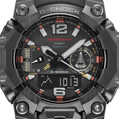 Pre-owned Casio G-shock Master Of Series Mudmaster Gwg-b1000ec-1ajf Bluetooth Black