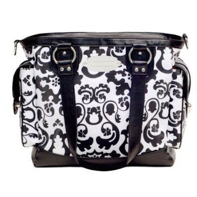 NWT JJ Cole Norah Diaper Bag Midnight Black
