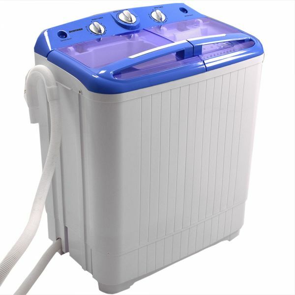 Waschmaschine Schleuder  5,2 Kg + Timer  kleine Campingwaschmaschine  