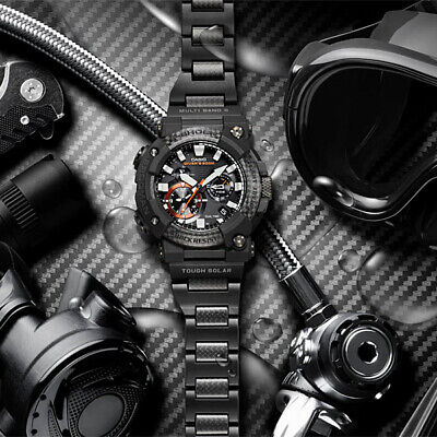 Pre-owned Casio International Warranty Gwf-a1000xc-1ajf G-shock Frogman Radio Solar Men's Watch