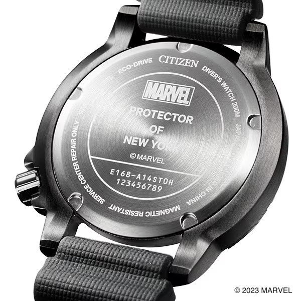 CITIZEN MARVEL CITIZEN PROMASTER MARINE BN0255-03E WATCH MILES MORALES WITH BOX
