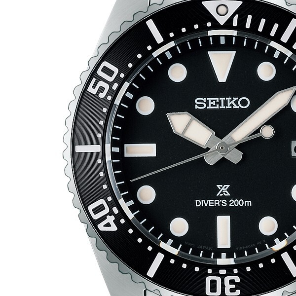 Pre-owned Seiko Psl  Prospex Diver Scuba Solar Sbdj063 Men's Watch Solar Black Dial Rz