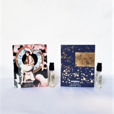 Set of 2 Sisley Paris Izia & Izia la Nuit Perfume Eau De Parfum Spray Samples