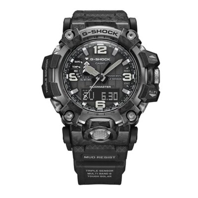 Pre-owned Casio Mudmaster Gwg-2000-1a1jf G-shock  Men's Watch Tough Solar