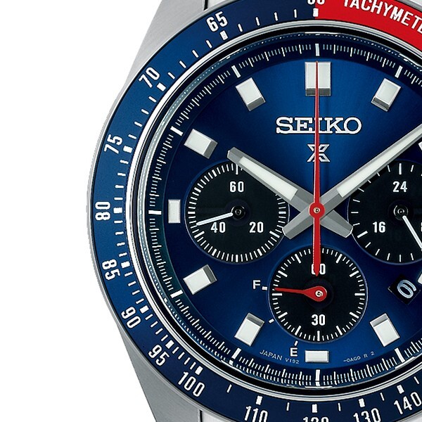 Pre-owned Seiko Prospex Speedtimer Chronograph Pepsi Color Sbdl097 Men's Watch 2022