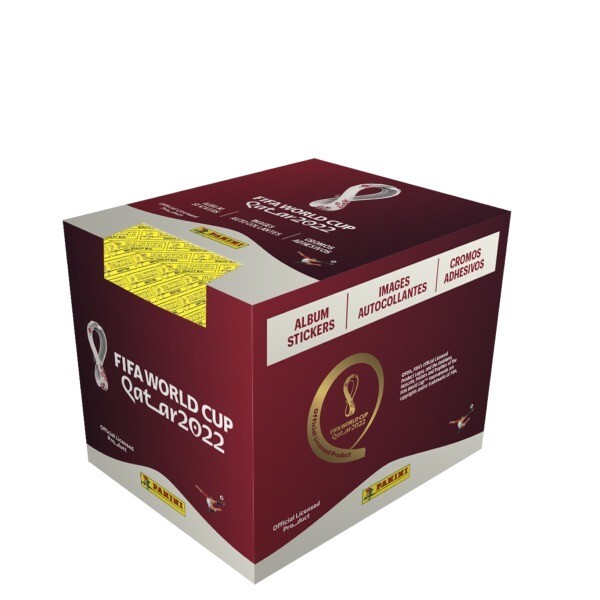 PANINI FIFA WORLD CUP QATAR 2022 💥BOX  OF 250 STICKERS Free Shipping