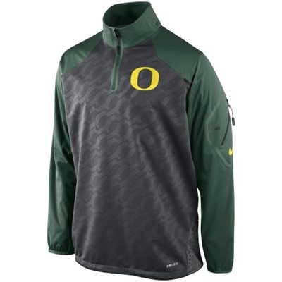 Nike Mens Oregon Ducks Fly Rush Zip Pullover ANT "Large/X-Large" LR121