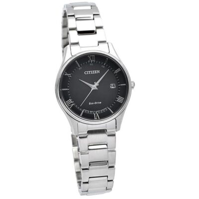 Pre-owned Citizen Watch  Collection Eco Drive Radio Clock Es0000-79e Ladies Jp