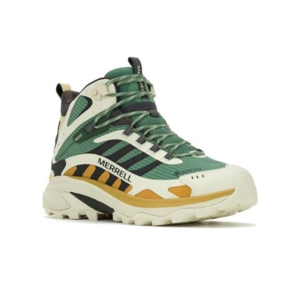 Pre-owned Merrell Moab Speed 2 Mid Gtx [ml037793] Men Outdoors Shoes Hedge Green J037793