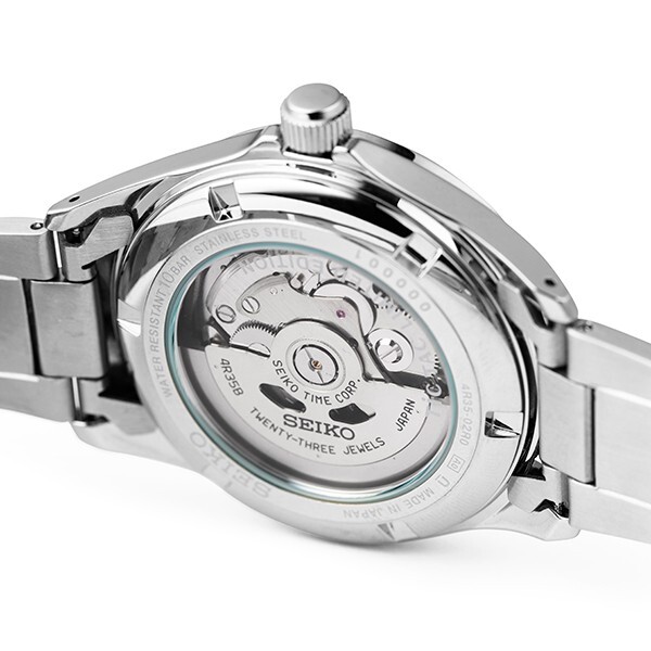 Pre-owned Seiko Tictac Collaboration Szsb006 35th Anniversary Automatic Men's Watch