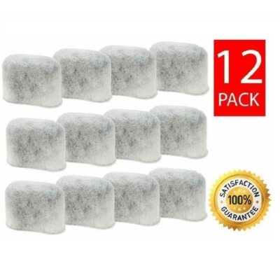 GoldTone 12-Pack Water Filter Cartridges for Krups Coffee Maker