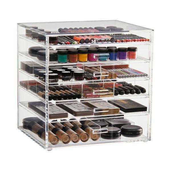 Ettica Dream Cube Clear Acrylic Makeup Storage Miscellaneous