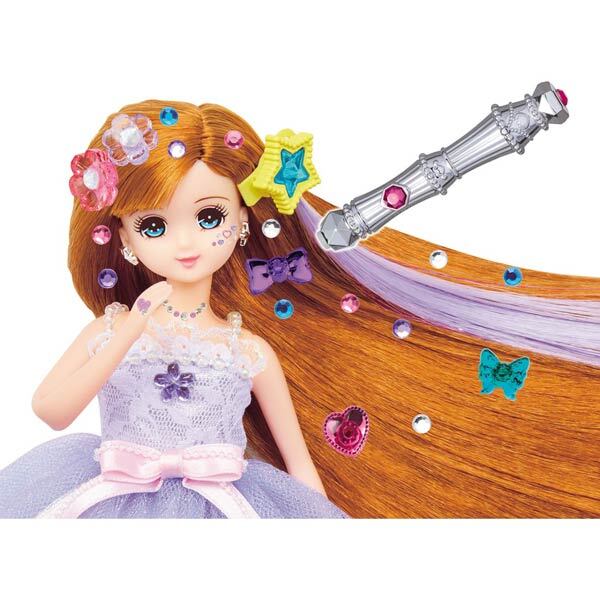 Takara Tomy - Rika Takara Tomy Licca Rika Doll Jewellery Long Hair Princess