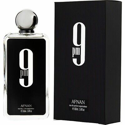 Afnan 9pm Eau De Parfum 3.4 Fl oz / 100 ml for Men Spray Bottle NEW IN BOX
