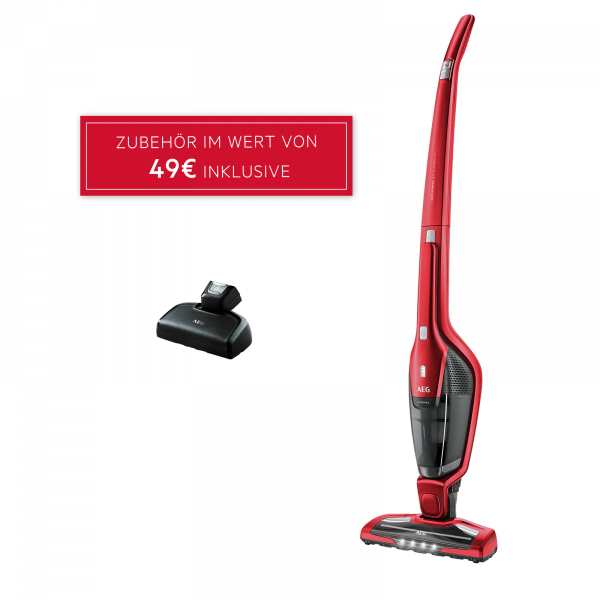 AEG CX7 Akku Staubsauger - Chili Red (CX7-2-45AN)