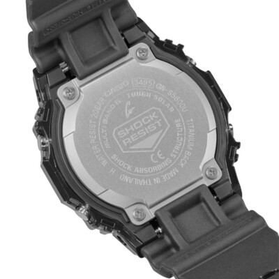 Pre-owned Casio G-shock Men's Watch Gw-s5600u-1jf Origin Solar Radio Carbon Fiber Digital