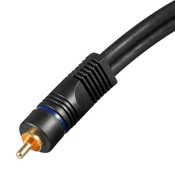 Y-Kabel Y Adapter Verteiler Weiche Subwooferkabel Cinch Chinch RCA Kabel, 20 cm