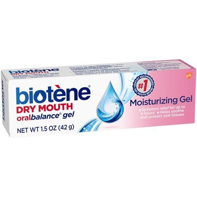 BIOTENE Dry Mouth GEL 1.5oz  Flavor Free ~