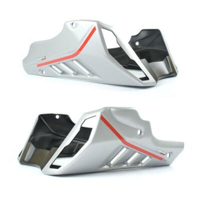 Ermax Belly Pan Lower Fairing Spoiler Ice Fluo Red Grey