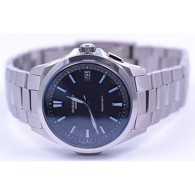 Pre-owned Casio Oceanus Ocw-s100-1ajf Men's Solar Power Titanium Watch Jdm